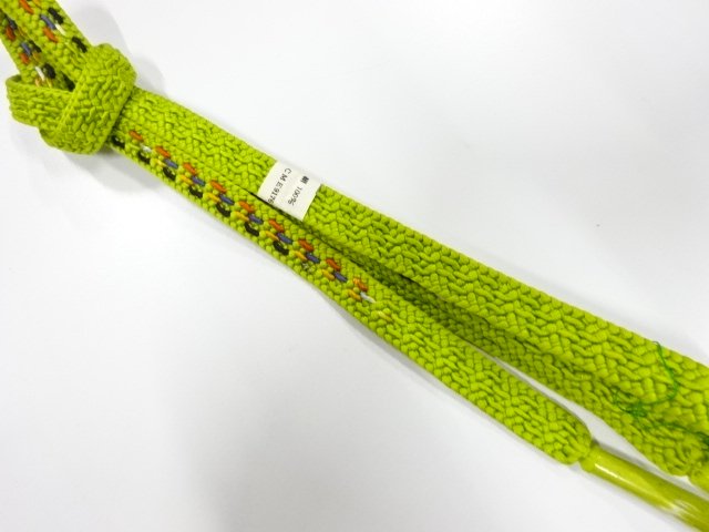 JAPANESE KIMONO / UNUSED HAND-TIED OBIJIME